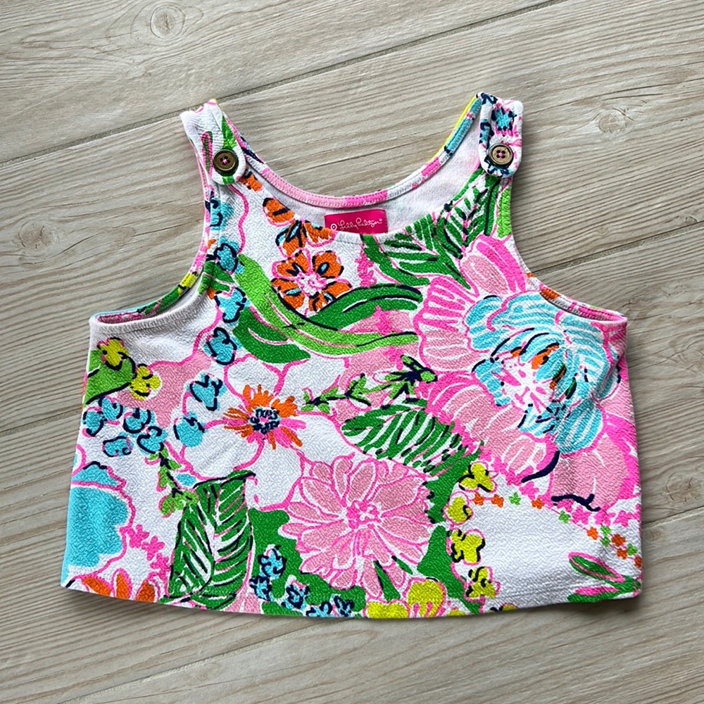 Target x Lilly Pulitzer youth L floral top